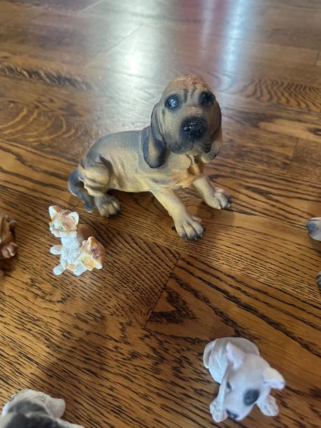 Figúrky sošky psikov,