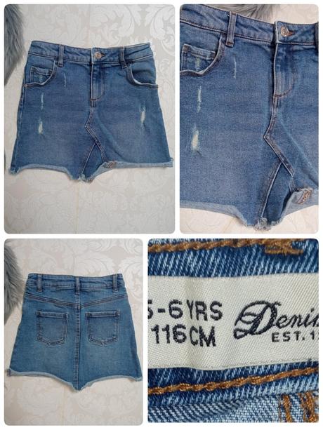 Dievčenská džínsová sukňa (5-6r.), denim co,116
