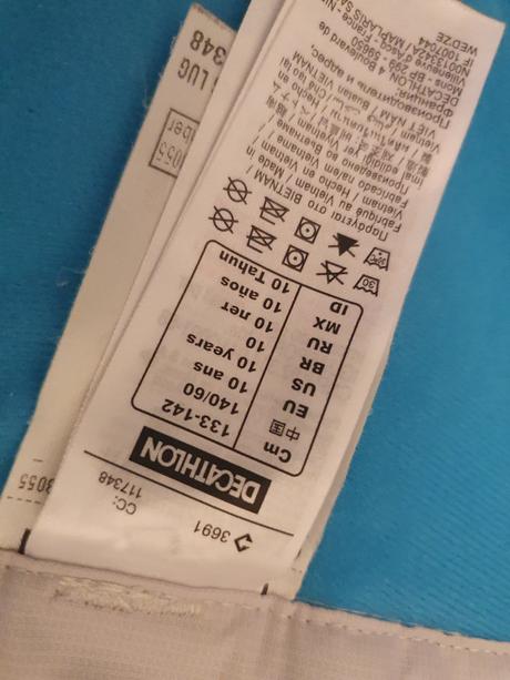 133 až 142 oteplovacky wedze snowboard, wedze,140