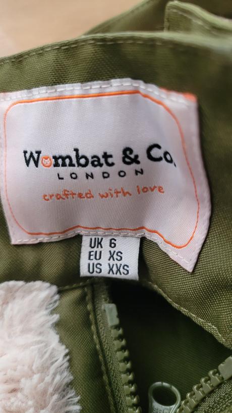 Nosiaca bunda wombat, xs