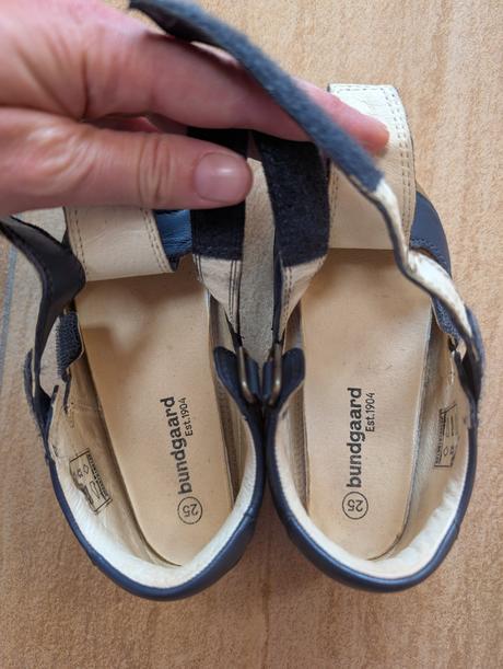 Barefoot sandále bundgaard petit summer navy 25, bundgaard,25