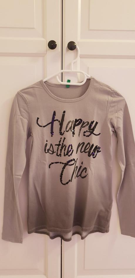 Tricko s dlhym rukavom, benetton,152