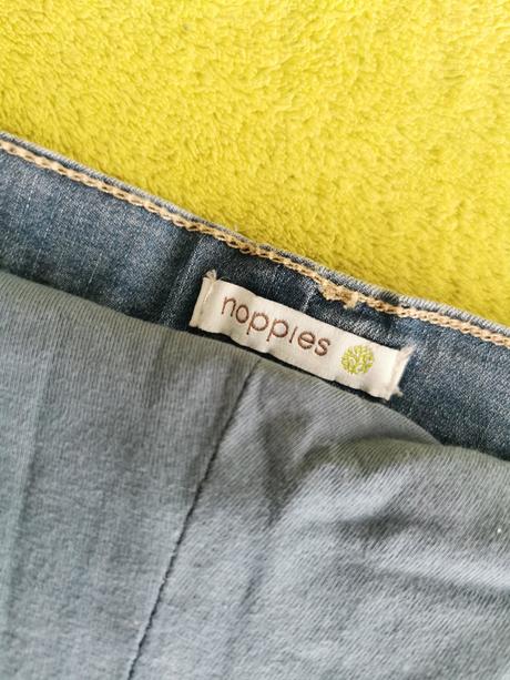 Tehotenská riflová sukňa noppies, nenosená, l