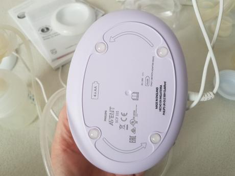 Elektrická odsávačka avent, 