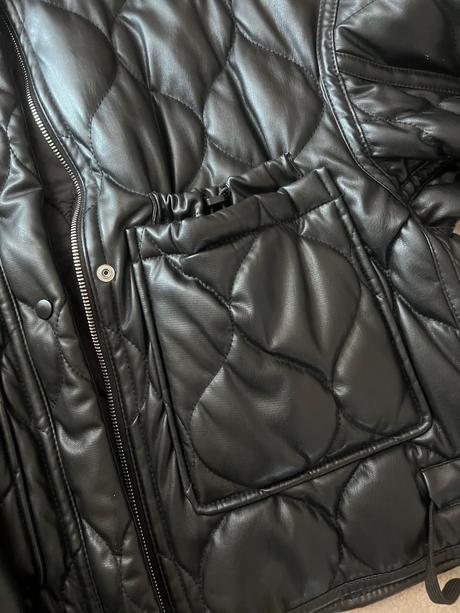 Koženková bunda zara, zara,xs