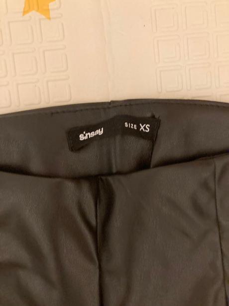 Kozene leginy nohavice, sinsay,xs