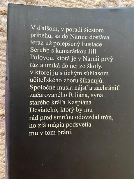 Kroniky narnie strieborná stolička c.s. lewis,