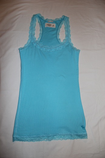Tyrkysové tielko, abercrombie&fitch,m