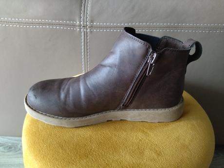 Kožené kotníkové topánky, 33