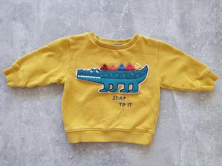 Detská mikina s krokodílom, next,86