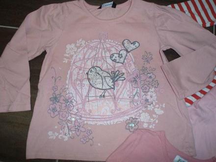 Tričko s vtáčikom,104-110,3 eur, george,104