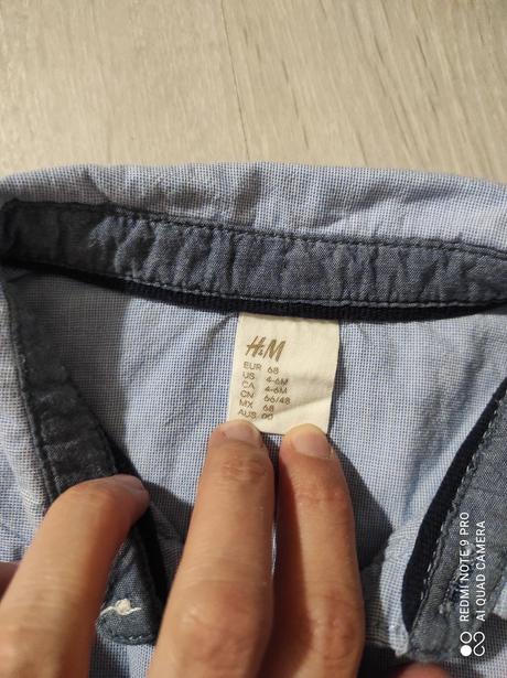 Košeľa, h&m,68