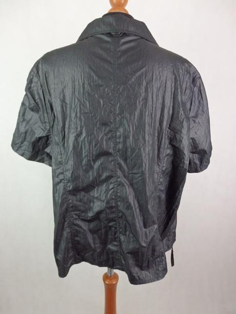 Kvalitná čierna bundička, xl