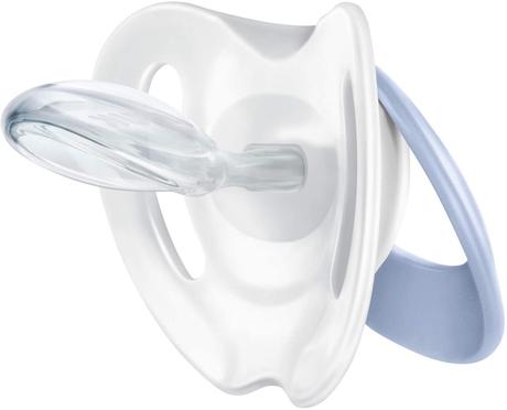 Nuk silikónový cumlík genius blue 6-18 m, 2 ks, nuk