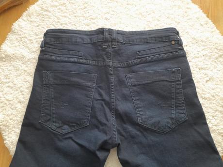 Peckove pruzne rifle pas 84-96cm, denim,m