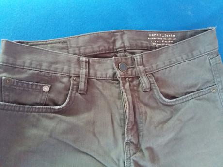 Sivo-hnedé nohavice w29 l32, denim,32