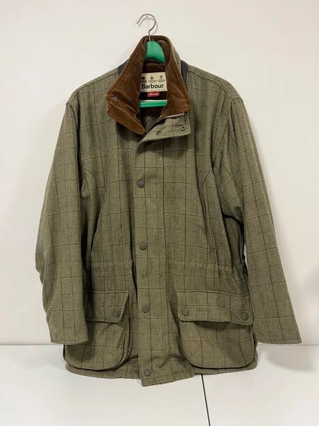 Barbour poľovnícka bunda l-xl, l