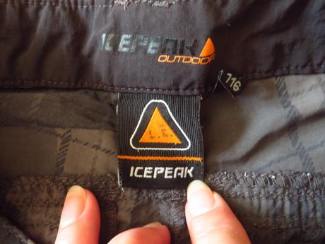 Turistické krátke nohavice - veľ- 116 - icepeak, 116