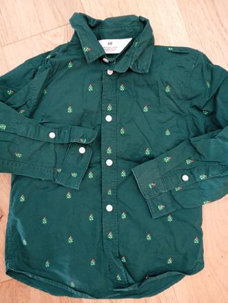 Vianočná košeľa h&m, h&m,110