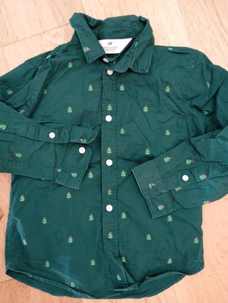 Vianočná košeľa h&m, h&m,110