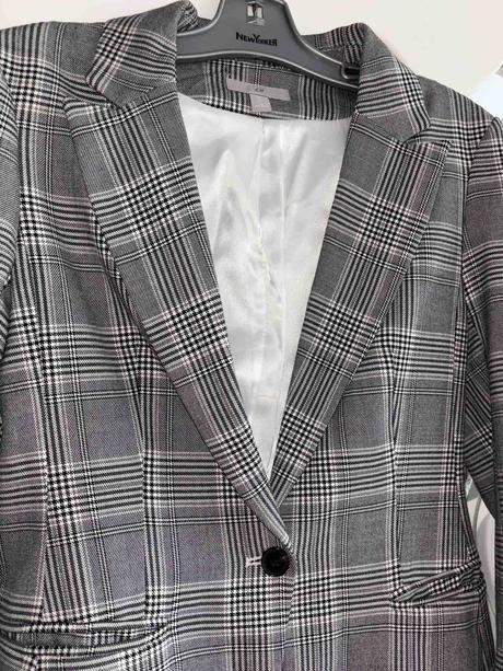 Kárované sako h&m 36, h&m,36 / s