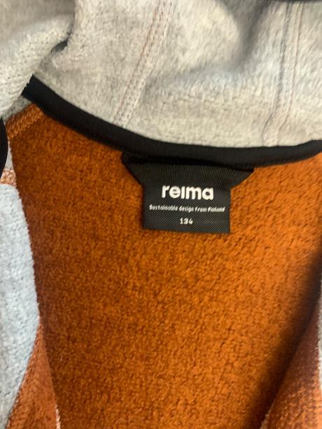 Reima  flísová mikina, druhá vrstva 134/140, reima,134