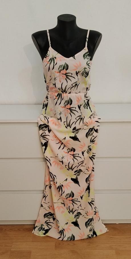 H&m dlhé kvetované šaty, h&m,34