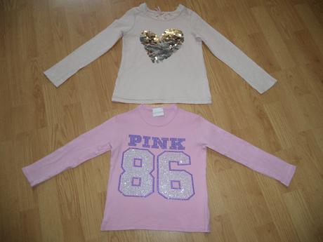 2 x triko s dlhým rukávom, 116, next,116