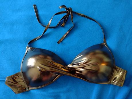 Dámske lesklé bikiny - push xxl, xxl