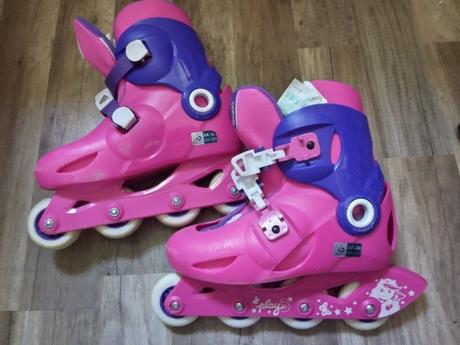 Rastuce kolieskove korcule decathlon 34-36, 34