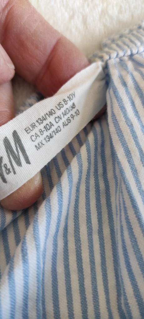 Nádherné dievčenské šaty, h&m,134