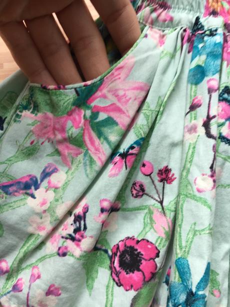 Kvetovana kruhova sukienka, next,68