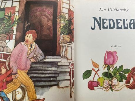 Stará retro kniha nedeľa ján uličiansky 1987, 