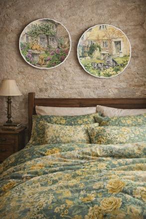 Dva zberateľské taniere s mačičkami,