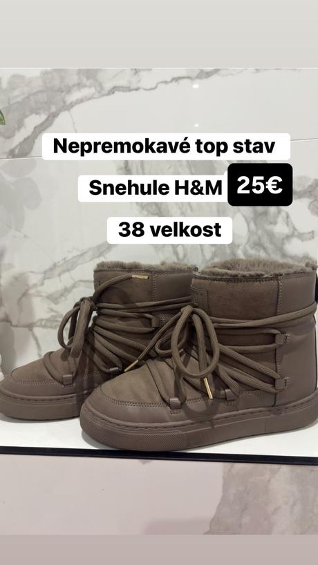 Čižmy snehule, h&m,38