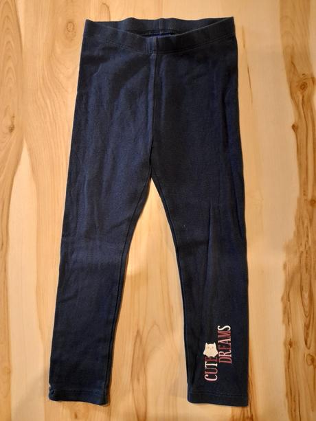 Tmavomodré legíny so sovičkou, lupilu,104