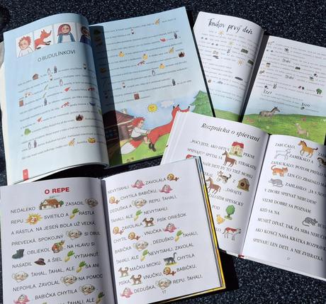 Knihy obrázkové čítanie všetky spolu, 
