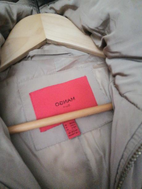 Páperový kabát, mango,m