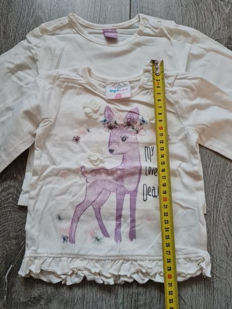 Tričká detske, topomini,80