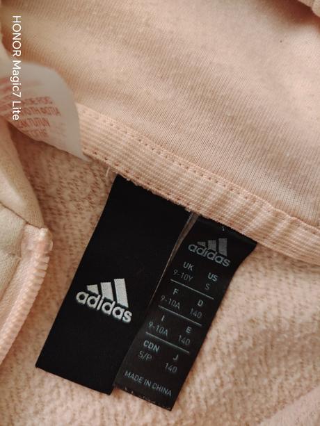 Dievčenská mikina, adidas,140