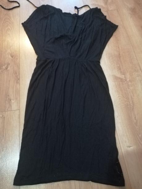Čierne tričkové šaty, george,38