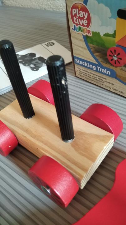 Drevený vláčik z lidla,