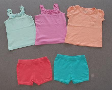 Balíček tričiek a kraťaskov, 86–98