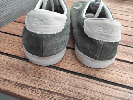 Pánske tenisky ralph lauren longwood suede č.49., ralph lauren,49