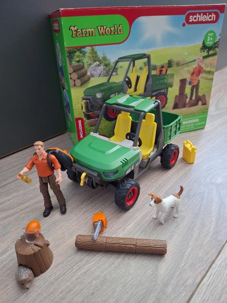 Schleich štvorkolka + postavička, 