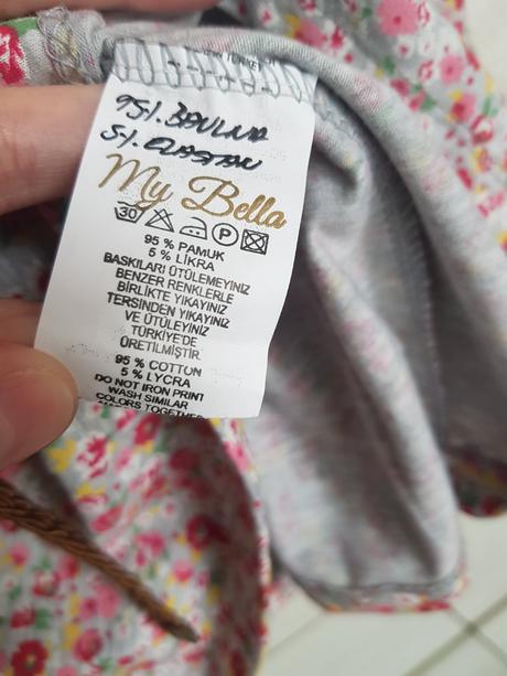 Šaty nenosene, 110 / 116