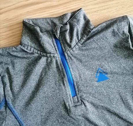 Detské funkčné tričko, veľ. 146/152, sivé, crivit,152