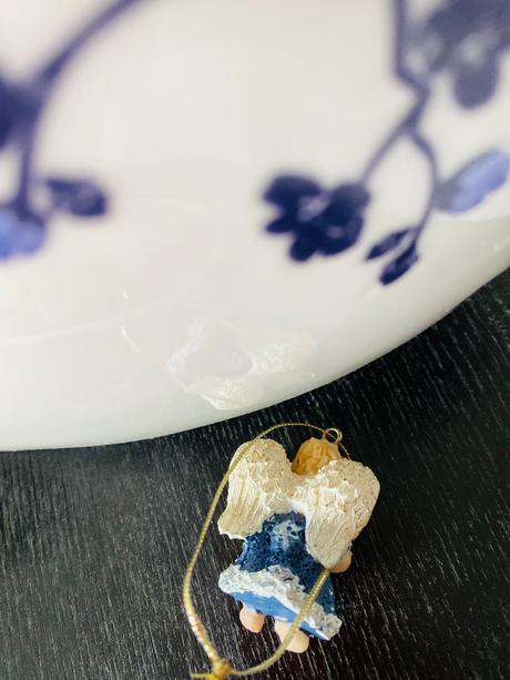 Vianočný anjel na zavesenie,