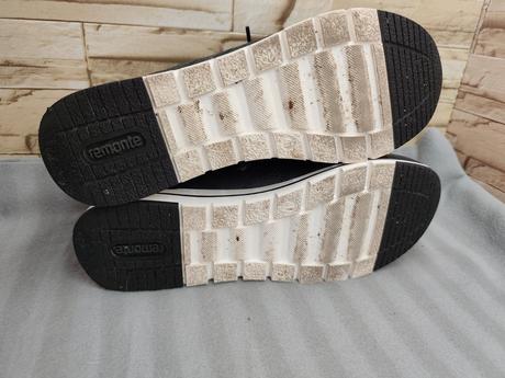 Remonte - rieker 41 - dámske kožené tmavomodré top, rieker,41