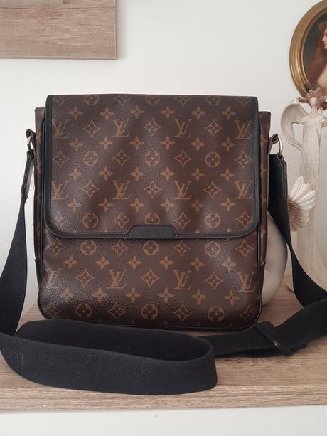 Louis vuitton macassar crossbody taska, louis vuitton